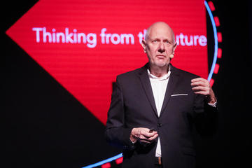 Poslovna konferenca Portoroz - PKP - Matthias Horx, vplivni nemški futurist, ustanovitelj inštituta gospodarskega in političnega možganskega trusta Zukunftsinstitut, Portoroz, 30.11.2017 Foto: Aleš Beno, 