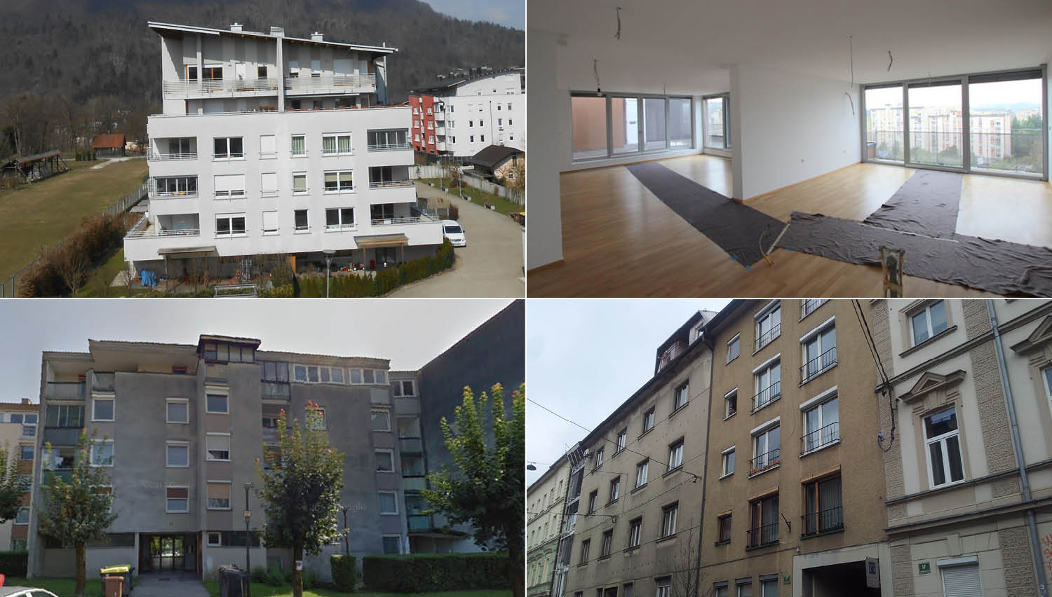 13 stanovanj v Ljubljani, ki jih lahko kupite na dražbah